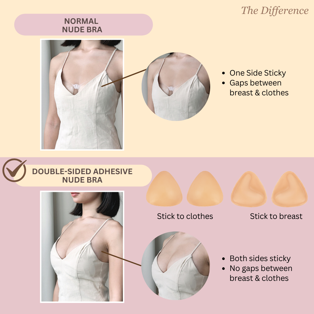 Glory Double-Sided Adhesive Nude Bra