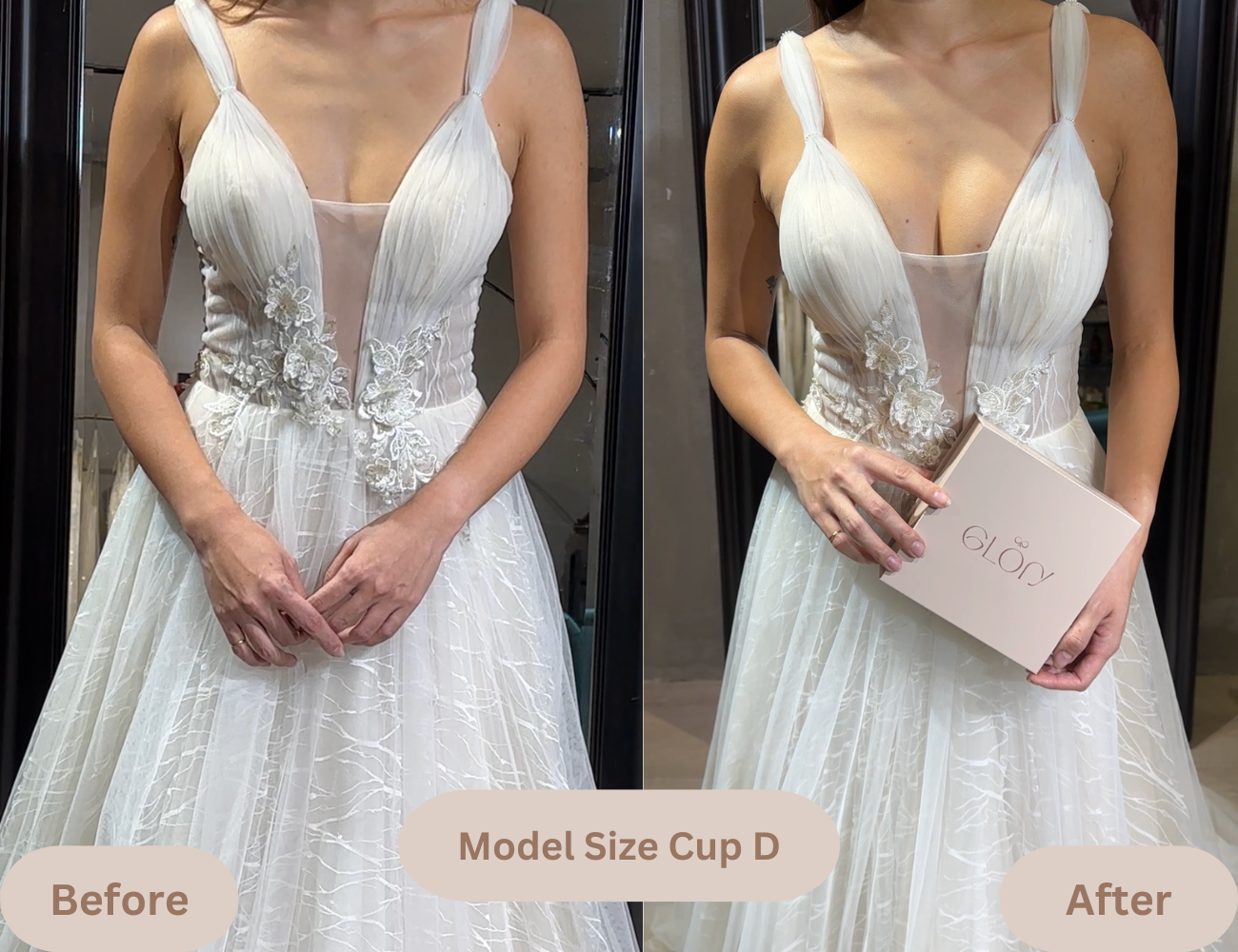 Glory Double-Sided Adhesive Nude Bra