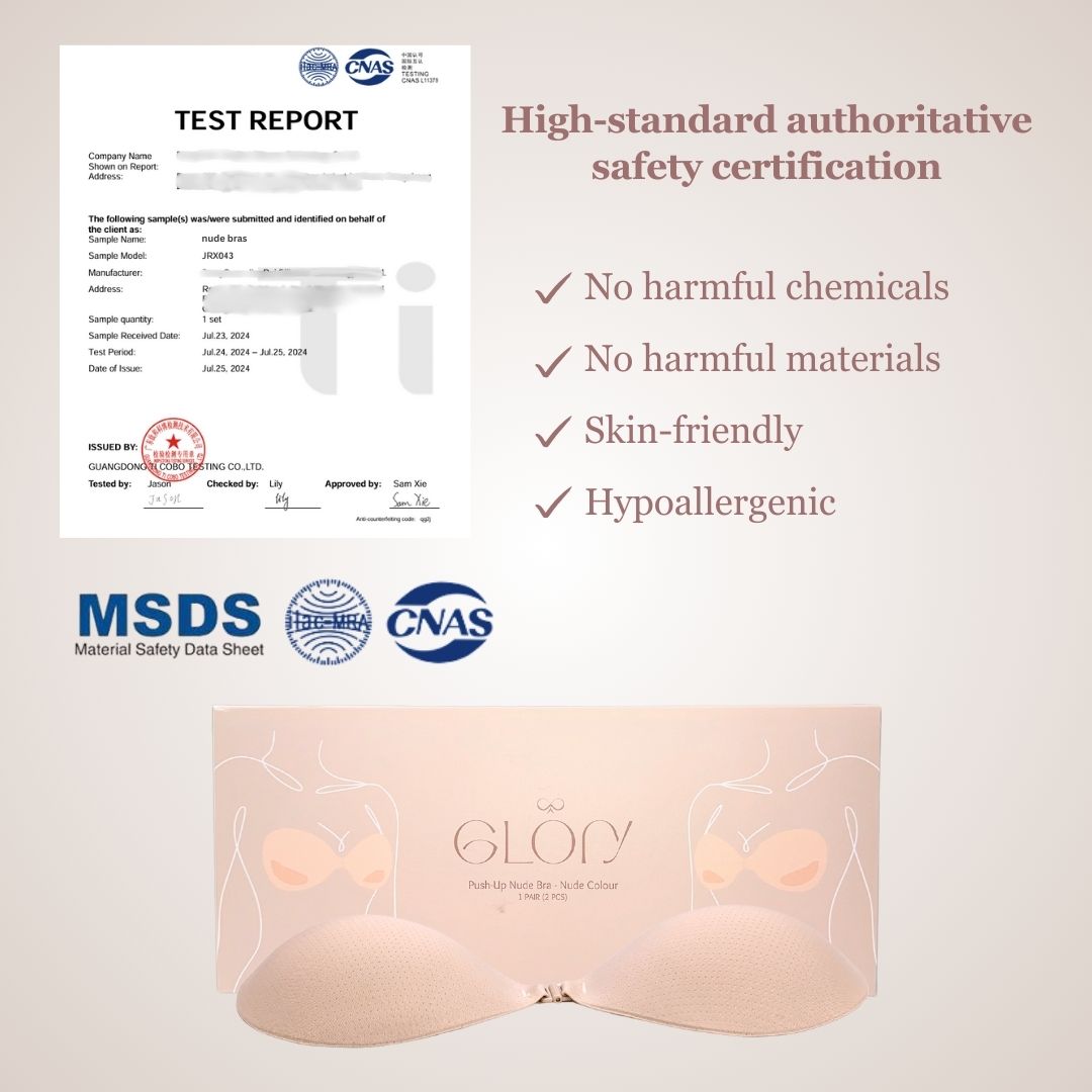 Glory Breathable Push-Up Nude Bra