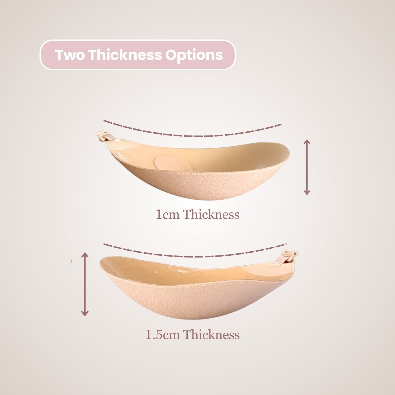 Glory Breathable Push-Up Nude Bra