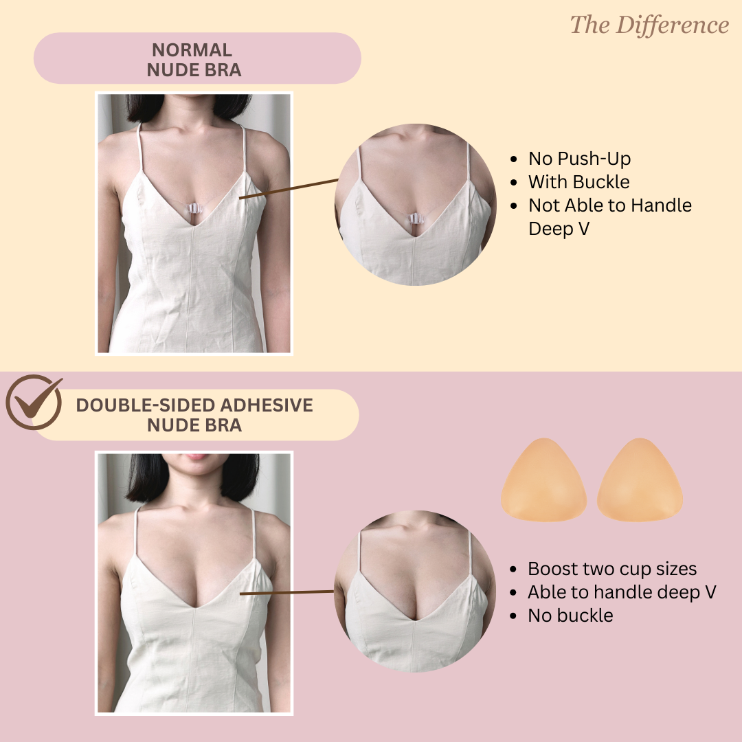 Glory Double-Sided Adhesive Nude Bra