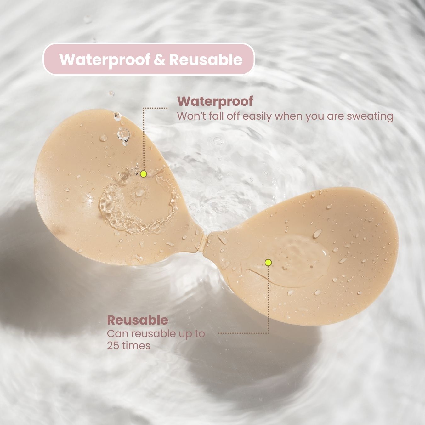 Glory Single-Sided Adhesive Nude Bra