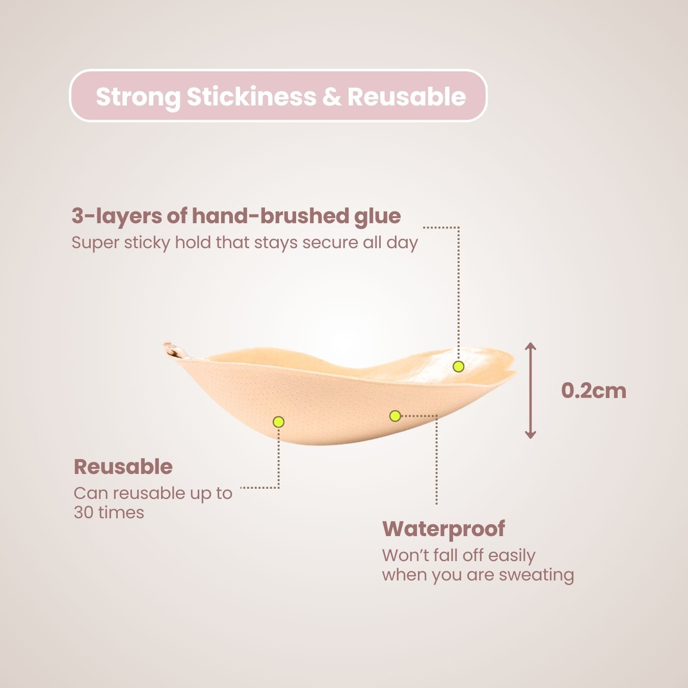 Glory Plus Support Nude Bra