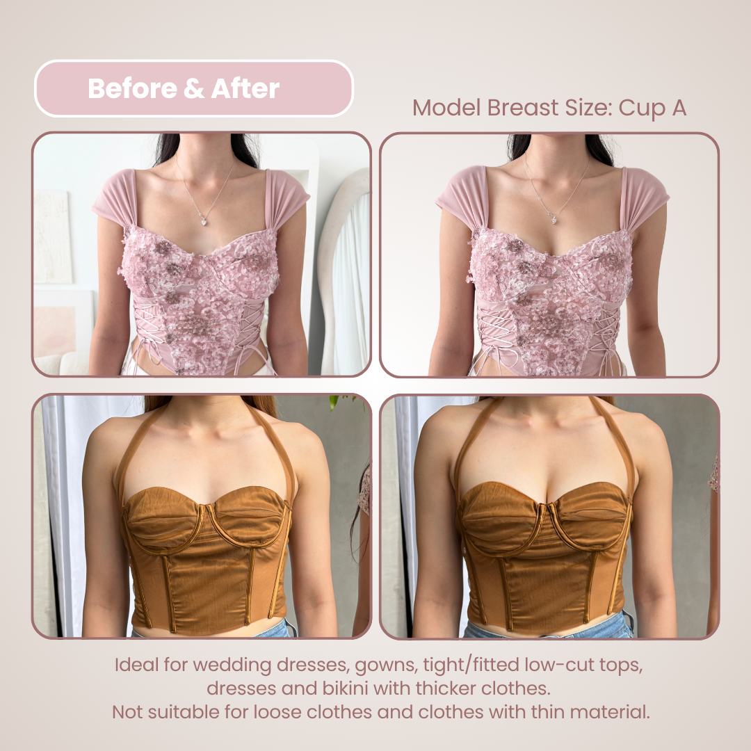 [Glory X YSN] Double-Sided Adhesive Nude Bra