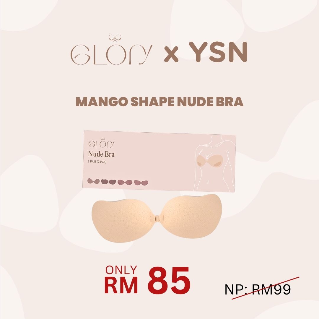 [Glory X YSN] Mango Shape Nude Bra