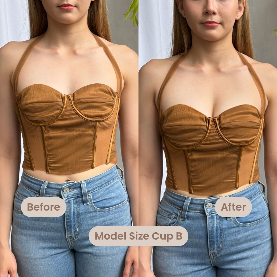 x2 Double-Sided Adhesive Nude Bra