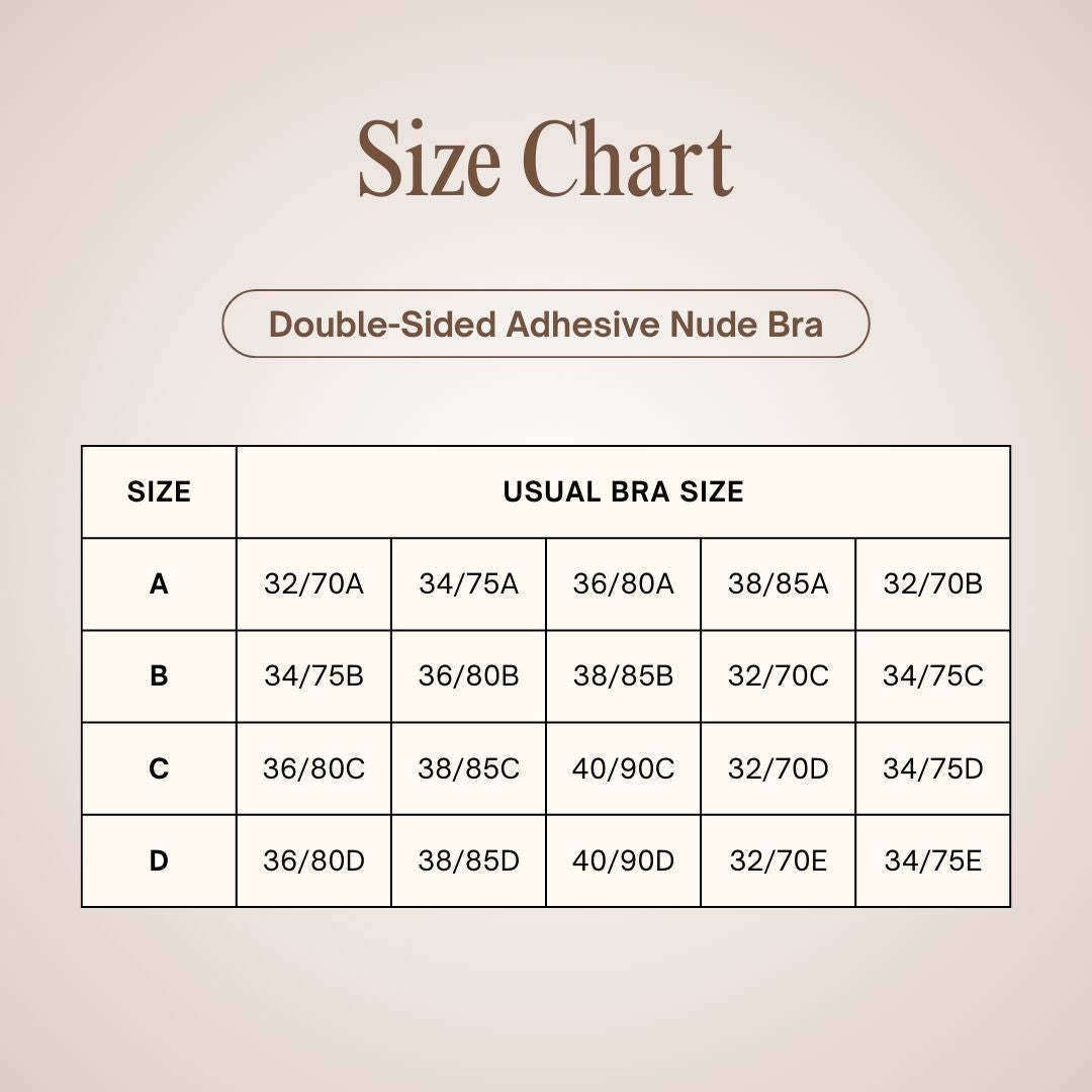 Glory Double-Sided Adhesive Nude Bra