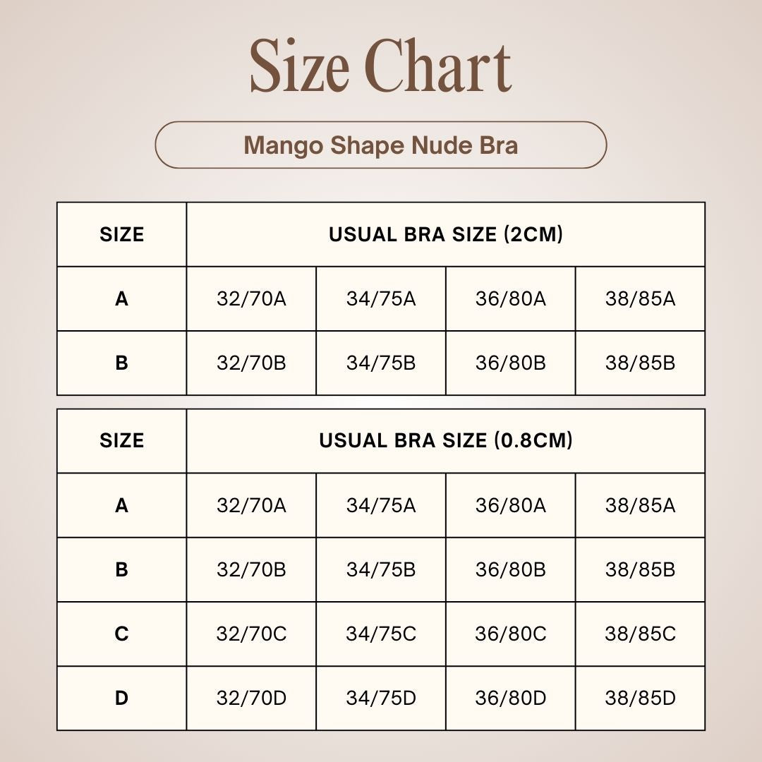 Glory Mango Shape Nude Bra