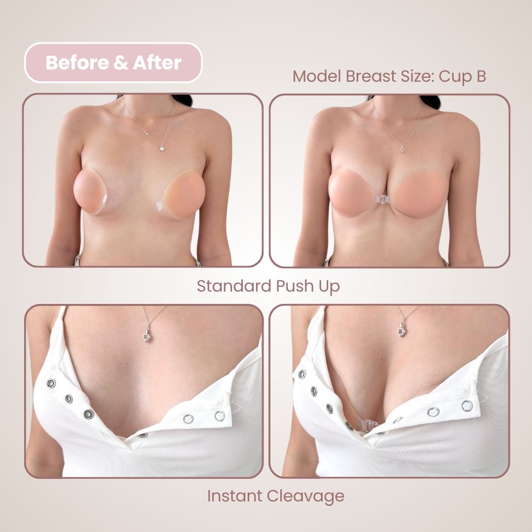 Glory Silicone Nude Bra