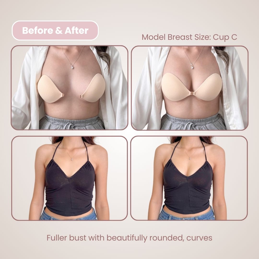 Glory Breathable Push-Up Nude Bra